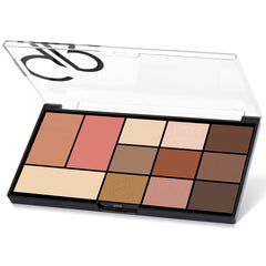 City Style Face & Eye Palette - Golden Rose BiH