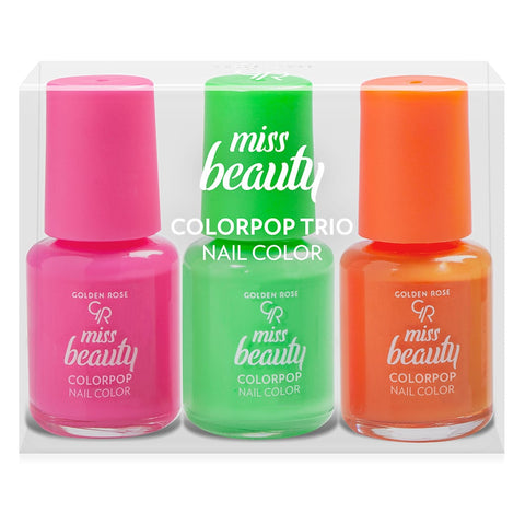 Miss Beauty Colorpop Trio Nail Color