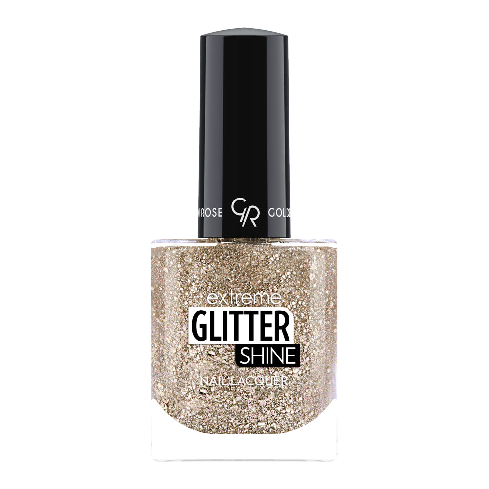 Extreme Glitter Shine Nail Lacquer - Golden Rose BiH