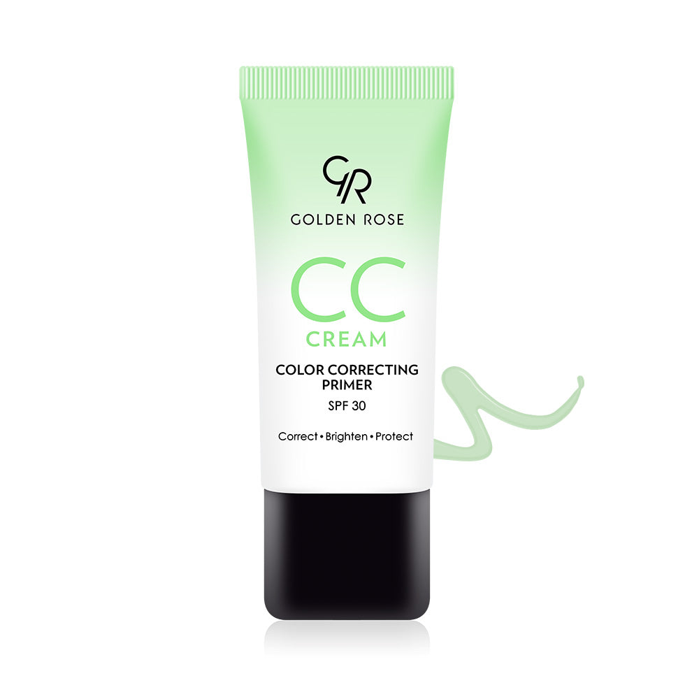 CC Cream Color Correcting Primer – Green - Golden Rose Cosmetics BiH