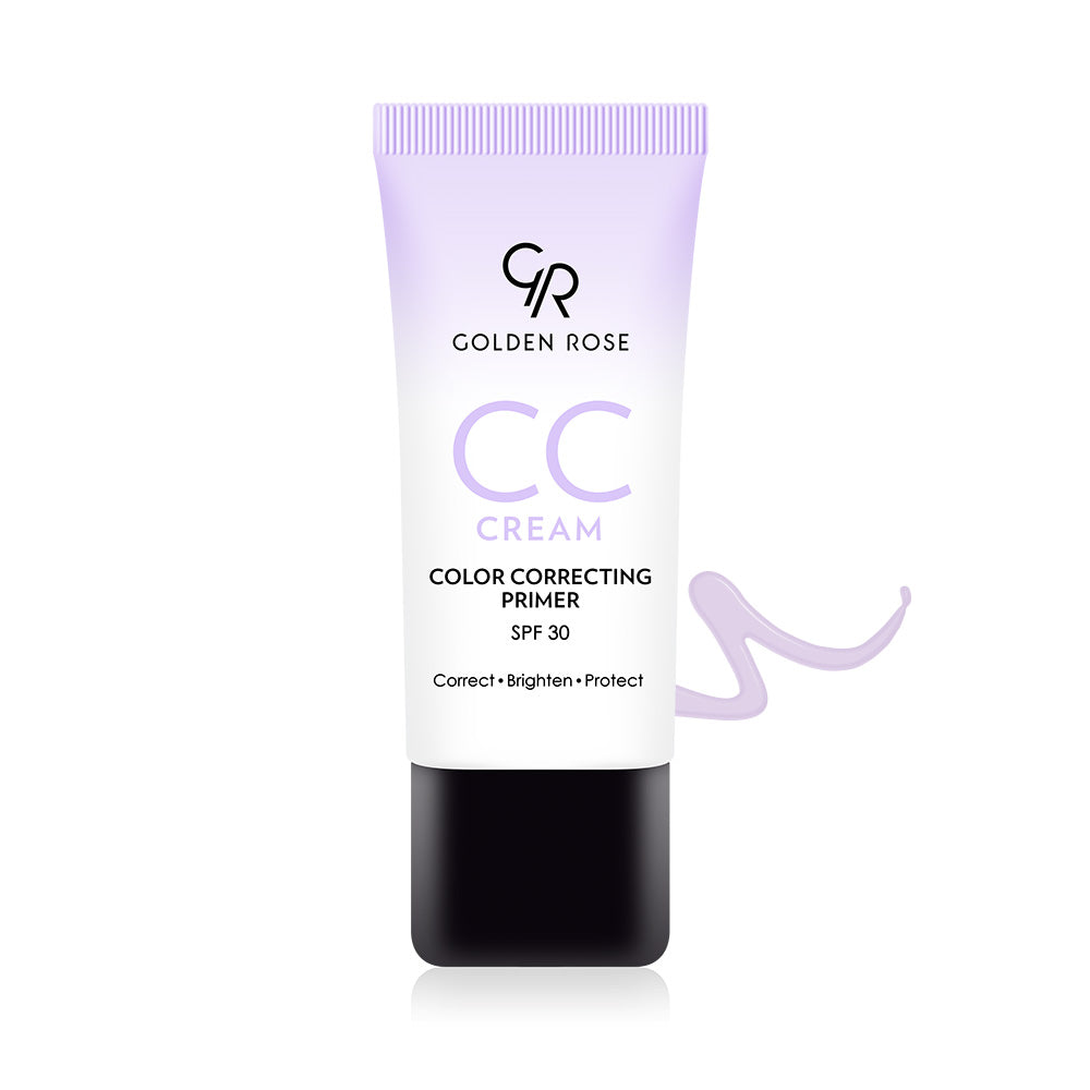 CC Cream Color Correcting Primer – Violet - Golden Rose Cosmetics BiH