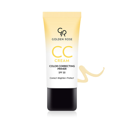 CC Cream Color Correcting Primer – Yellow - Golden Rose Cosmetics BiH